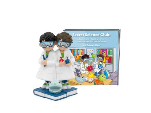 Tonies Hörfigur Secret Science Club-Abwehrstark-Rund Um Viren,Abwehrkräfte Und I -Knispelix Verkäufe 10002023 50006608 a 600x600